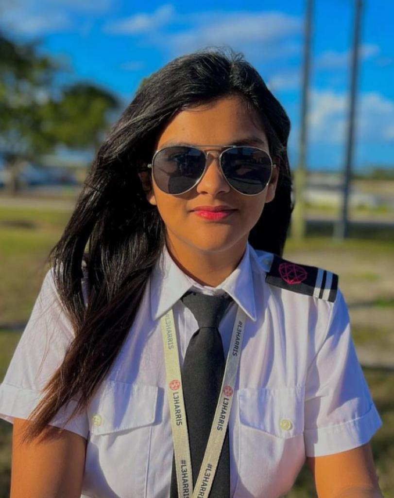 CAPT Shruti pilot With Indigo Airlines